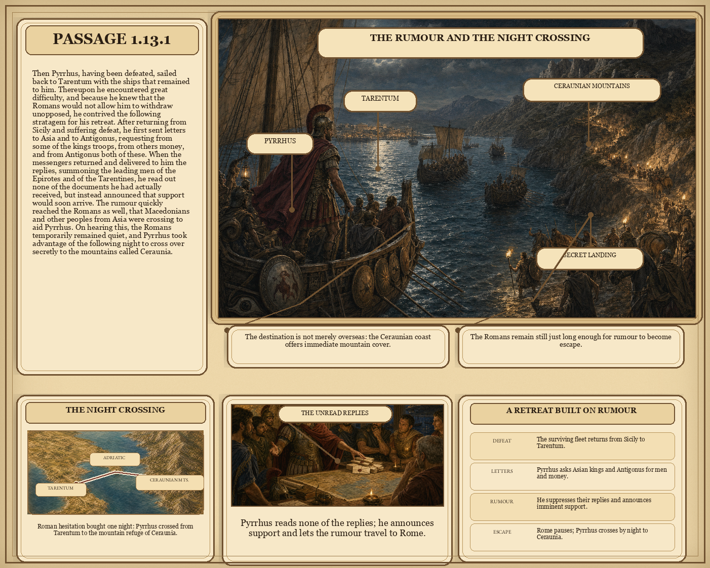 Illustrated page for Pausanias 1.13.1