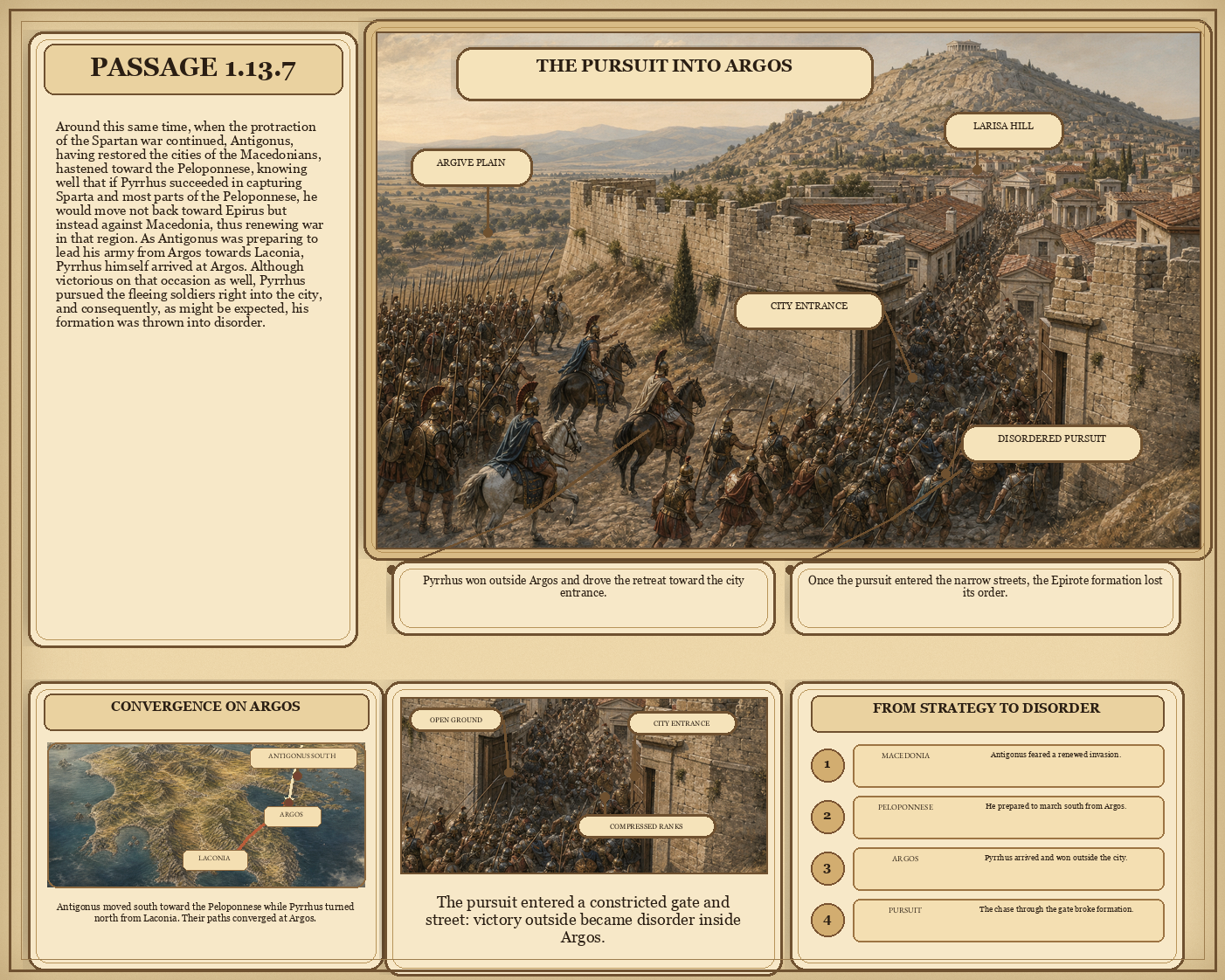 Illustrated page for Pausanias 1.13.7
