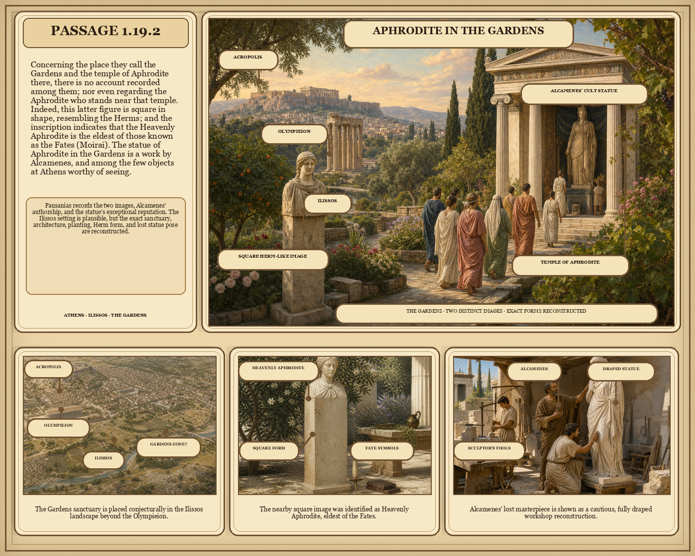 Illustrated page for Pausanias 1.19.2