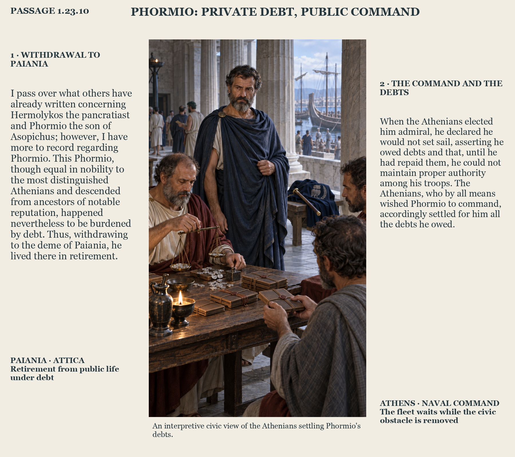 Illustrated page for Pausanias 1.23.10