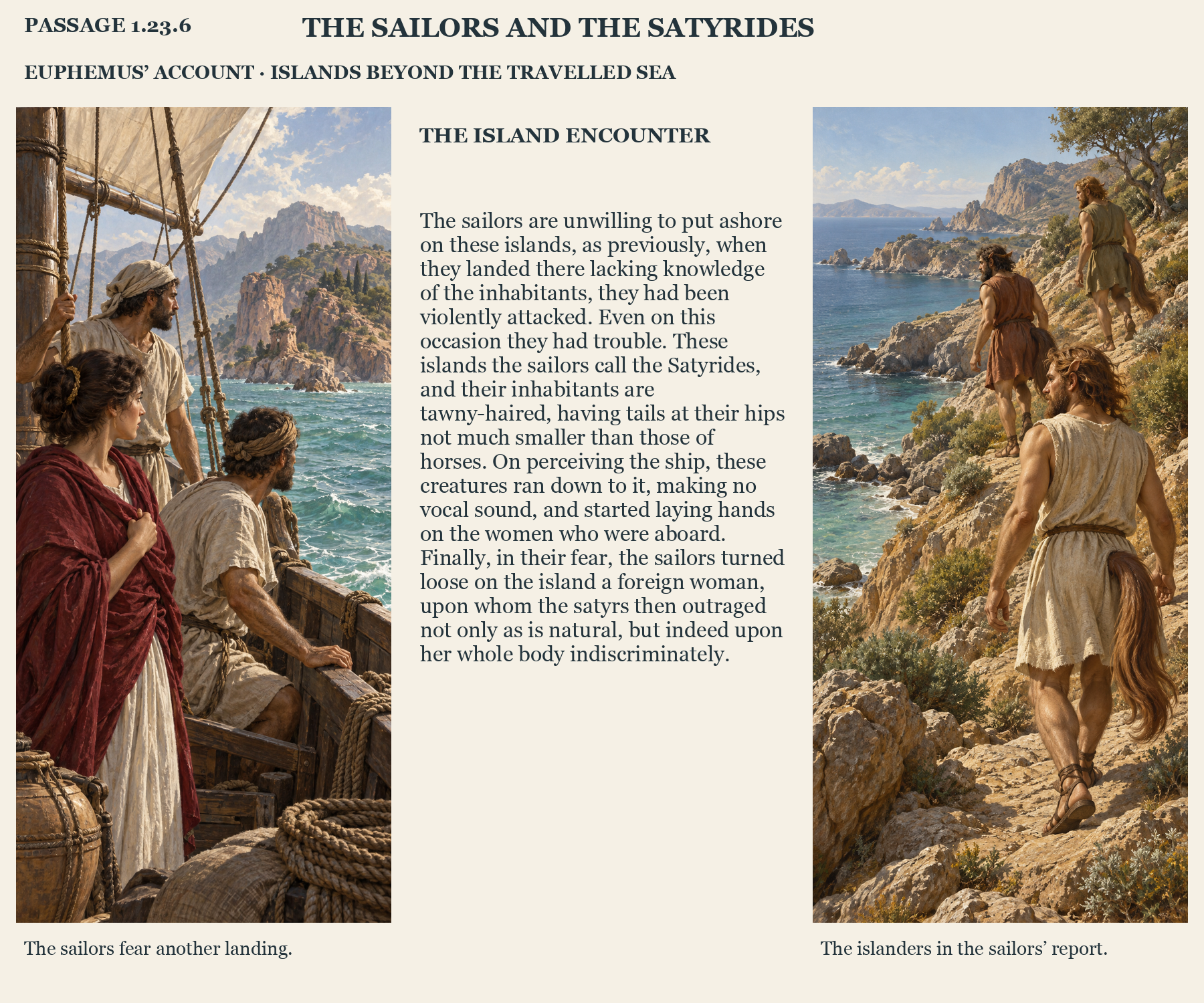Illustrated page for Pausanias 1.23.6