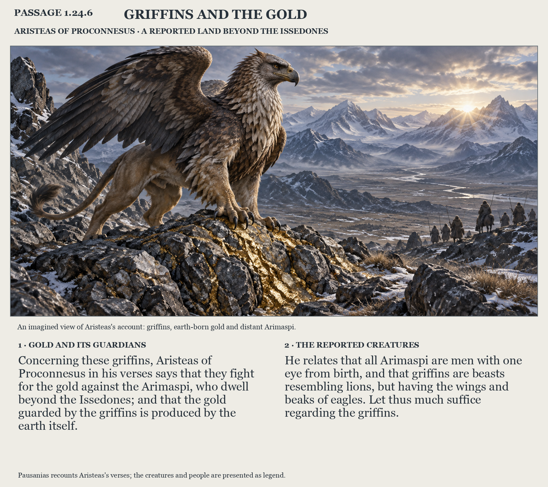 Illustrated page for Pausanias 1.24.6