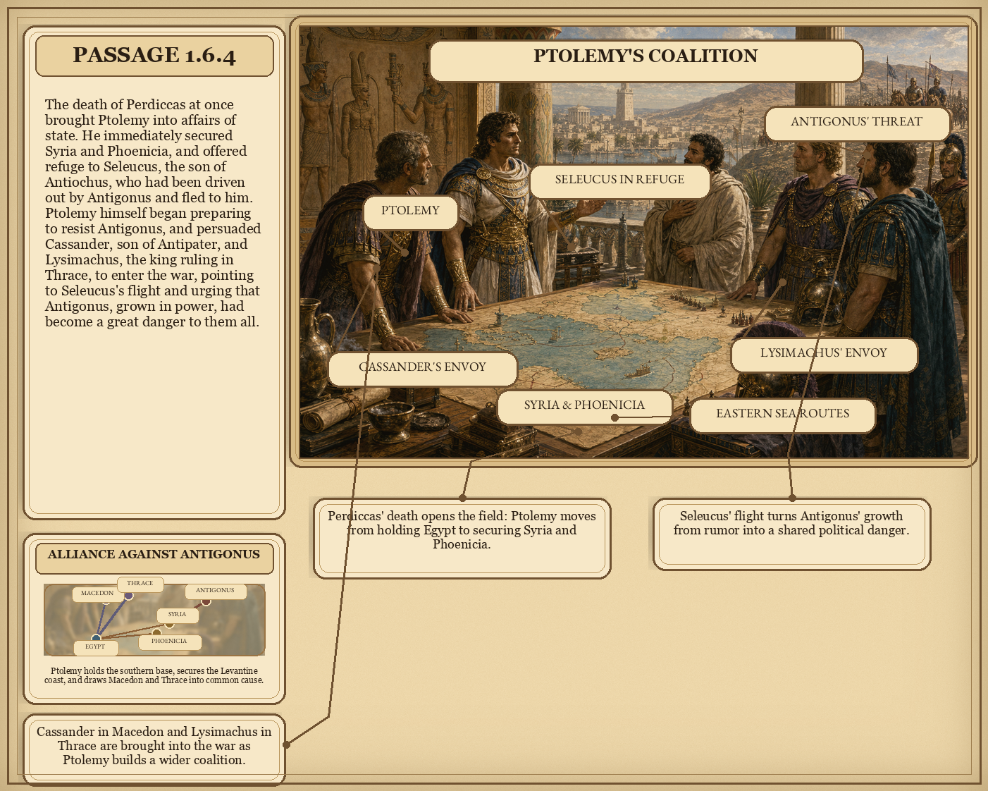 Illustrated page for Pausanias 1.6.4