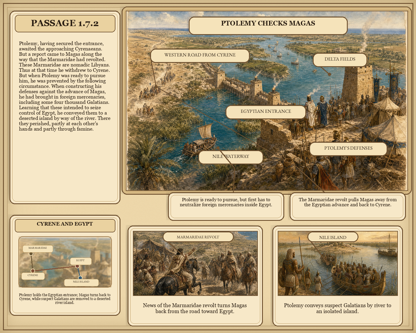 Illustrated page for Pausanias 1.7.2