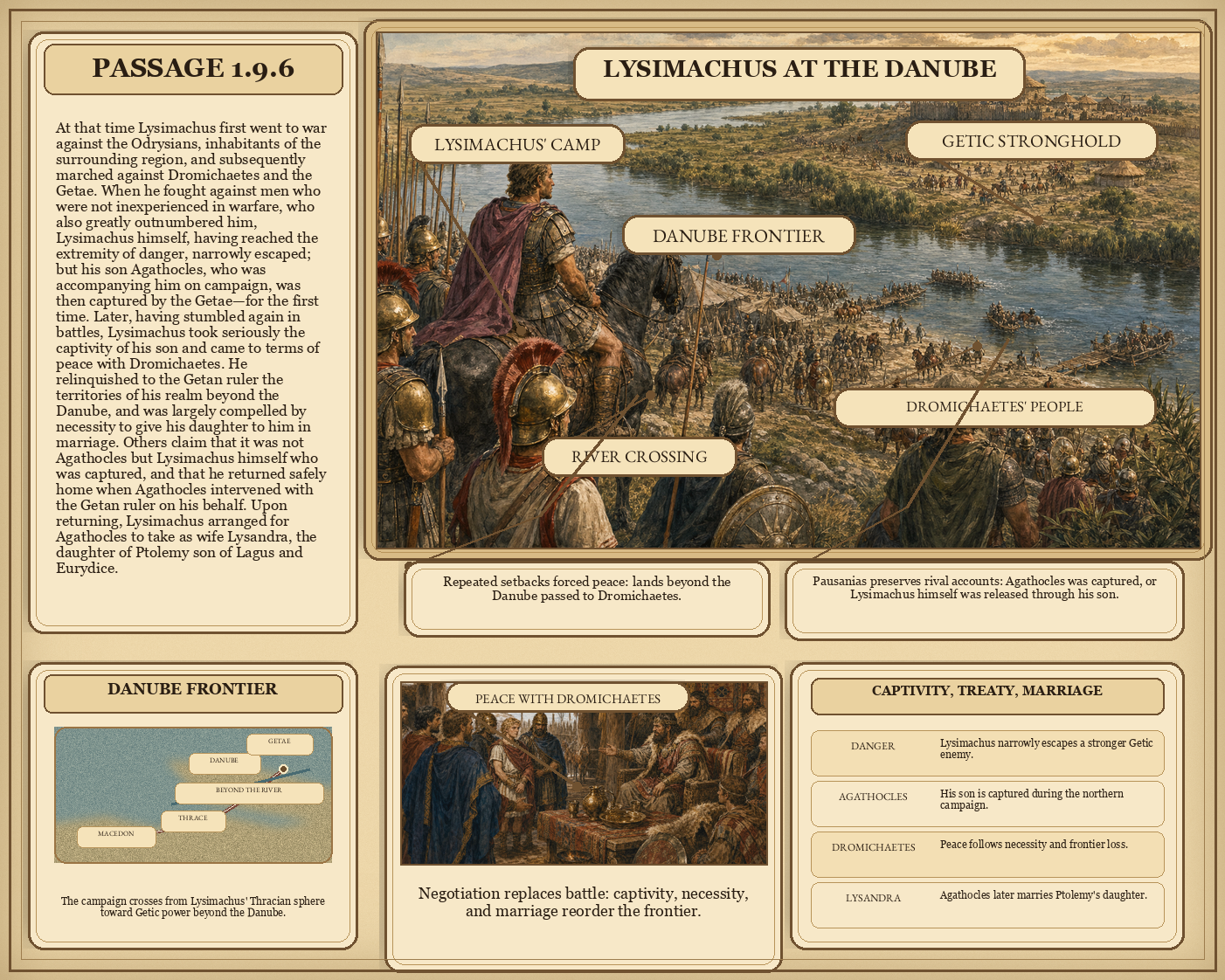 Illustrated page for Pausanias 1.9.6